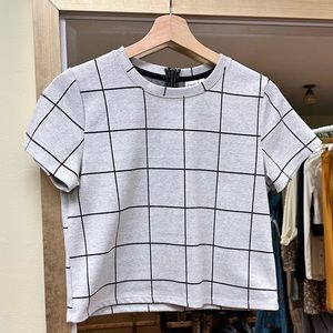 Simons Printed Zip Tee